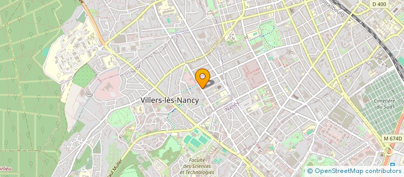 localisation de l'entreprise RESTAURANT ADMINISTRATIF PTT à VILLERS-LES-NANCY