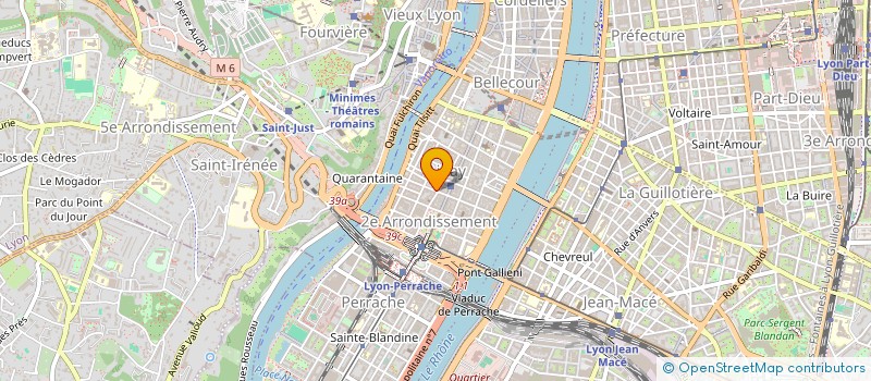 localisation de l'entreprise RESTAURANT ADMINISTRATIF PTT à LYON