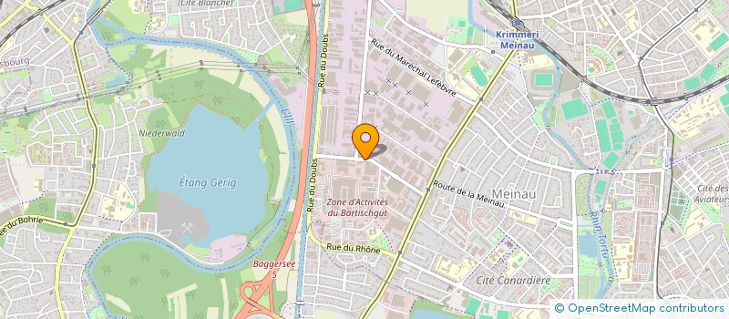 localisation de l'entreprise RESTAURANT ALBAIK à STRASBOURG