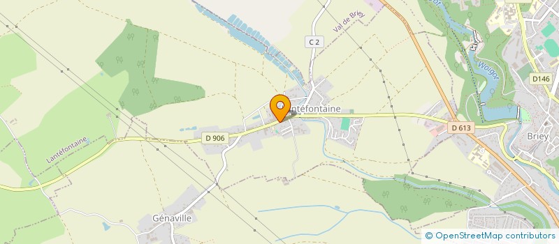 localisation de l'entreprise RESTAURANT AMES SOEURS  VAL DE BRIEY