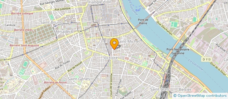 localisation de l'entreprise RESTAURANT ATLANTIQUE  BORDEAUX