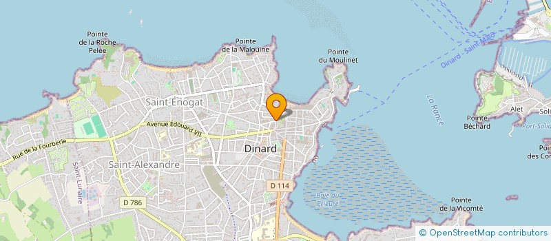 localisation de l'entreprise RESTAURANT ATYPIC à DINARD