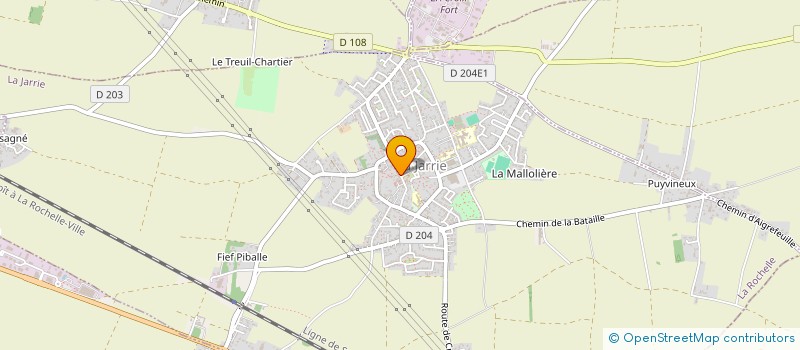 localisation de l'entreprise RESTAURANT AU BORD DU LAC  LA JARRIE