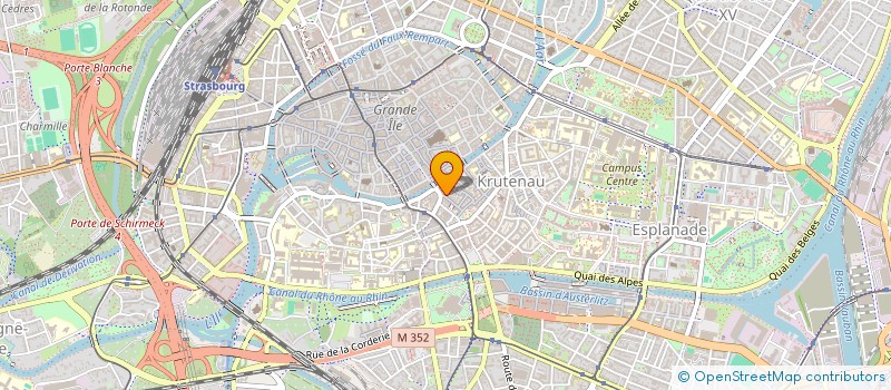 localisation de l'entreprise RESTAURANT AU CANON à STRASBOURG