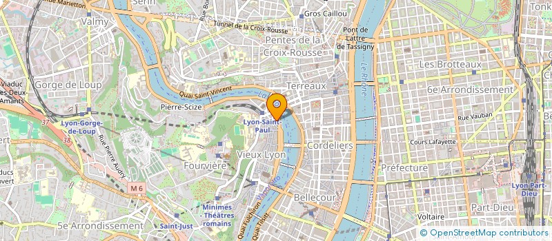 localisation de l'entreprise RESTAURANT AU GUIGNOL à LYON