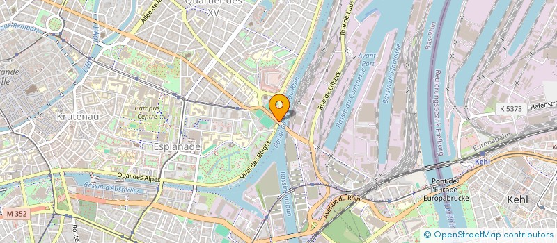 localisation de l'entreprise RESTAURANT AU PONT D'ANVERS  STRASBOURG