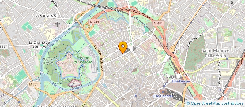localisation de l'entreprise RESTAURANT AUX BOUCHEES DOUBLES à LILLE