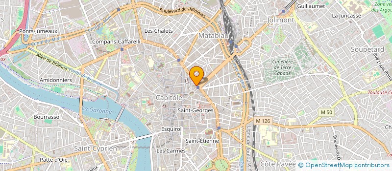 localisation de l'entreprise RESTAURANT BELOSSI à TOULOUSE
