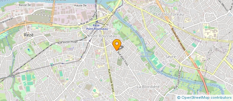 localisation de l'entreprise RESTAURANT BOUAYE à REZE