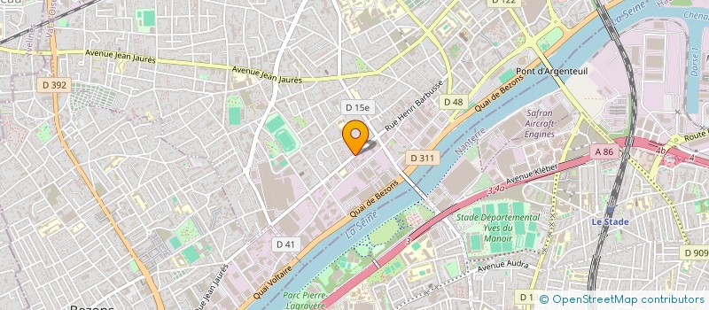 localisation de l'entreprise RESTAURANT BOUDARA  ARGENTEUIL