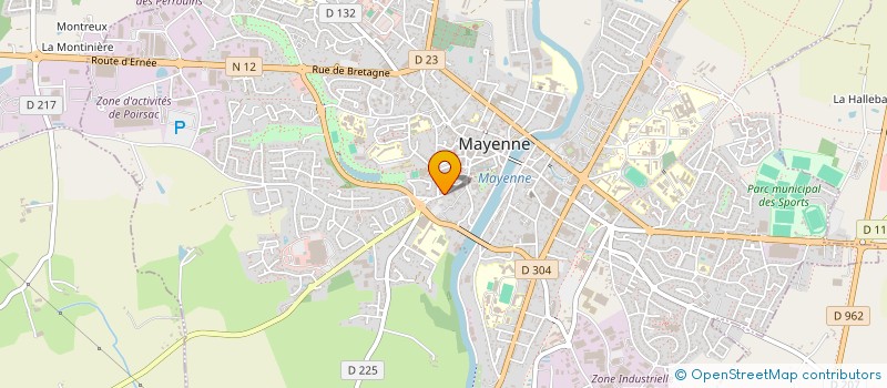 localisation de l'entreprise RESTAURANT CAPPADOCE  MAYENNE