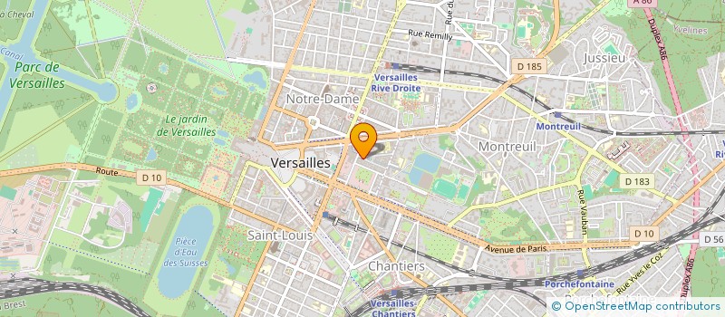 localisation de l'entreprise RESTAURANT CHAROST à VERSAILLES