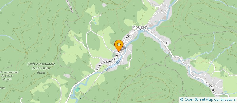 localisation de l'entreprise RESTAURANT CHEZ CATHERINE  MOUSSEY