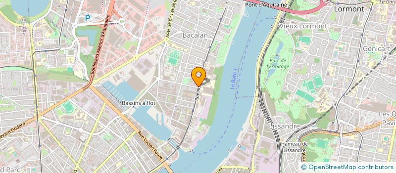 localisation de l'entreprise RESTAURANT CHEZ DURAND  BORDEAUX