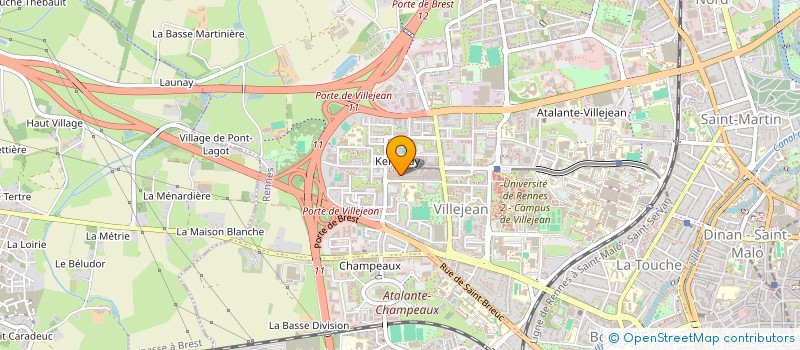 localisation de l'entreprise RESTAURANT CHEZ EULOGE ET CHACHA à RENNES