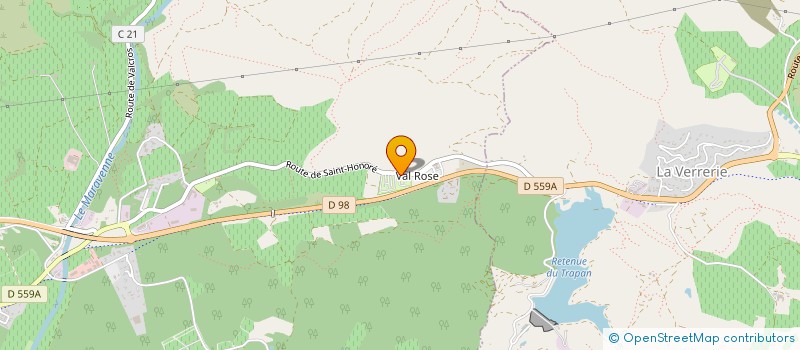 localisation de l'entreprise RESTAURANT CHEZ HENRI  LA LONDE-LES-MAURES