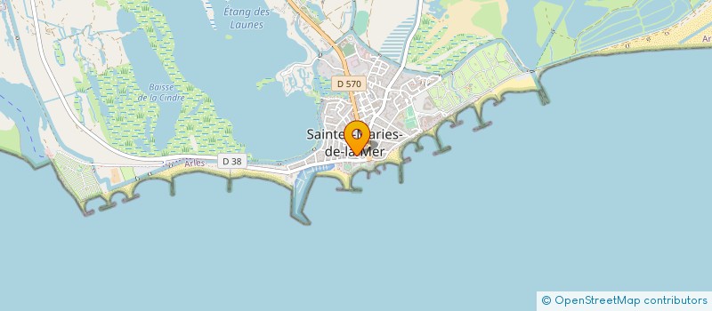 localisation de l'entreprise RESTAURANT CHEZ MARIO à SAINTES-MARIES-DE-LA-MER