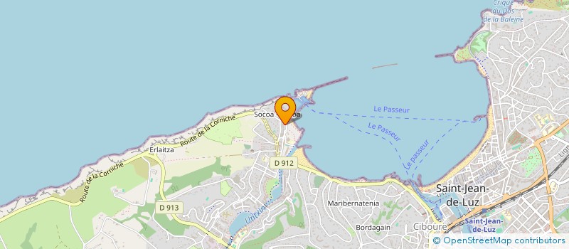 localisation de l'entreprise RESTAURANT CHEZ PANTCHUA  CIBOURE