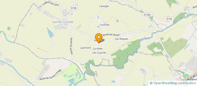 localisation de l'entreprise RESTAURANT D'AZIMONT à SAINTE-LIVRADE