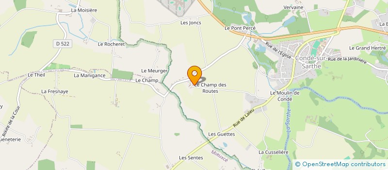 localisation de l'entreprise RESTAURANT D ENFANTS à CONDE SUR SARTHE