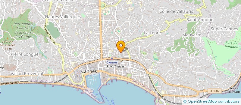localisation de l'entreprise RESTAURANT D ENTREPRISE DES PTT à CANNES