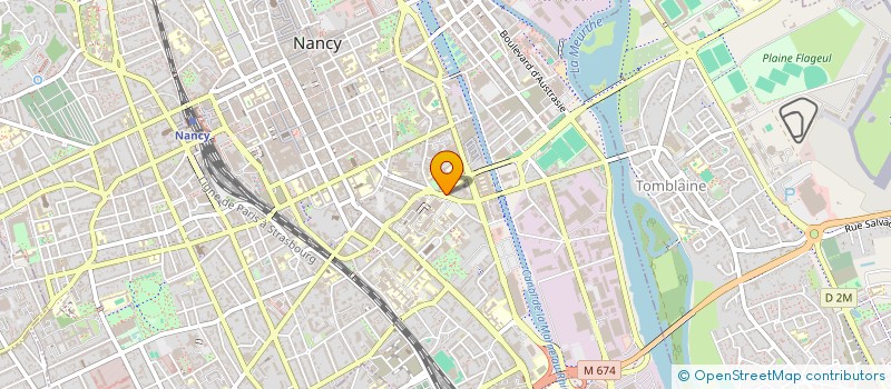 localisation de l'entreprise RESTAURANT D'ICI ET D'AILLEURS  NANCY