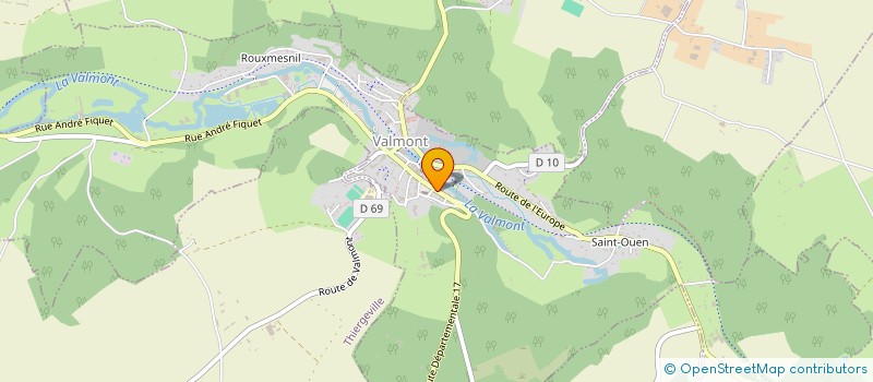 localisation de l'entreprise RESTAURANT DE L'AGRICULTURE  VALMONT