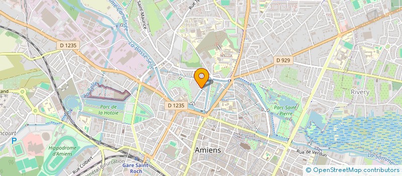 localisation de l'entreprise RESTAURANT DE L'ATELIER à AMIENS