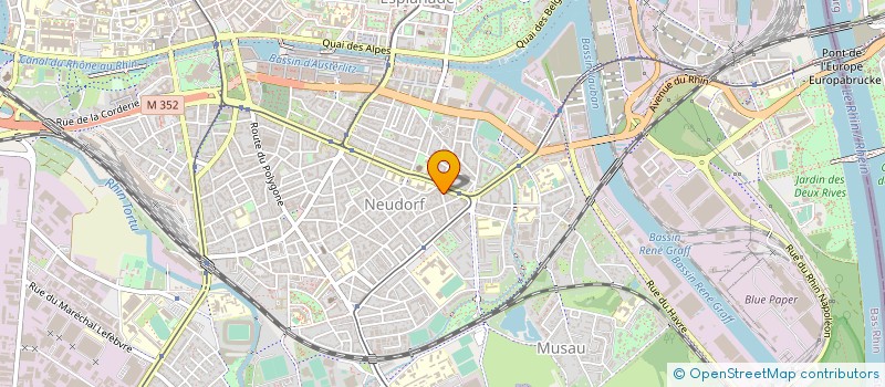 localisation de l'entreprise RESTAURANT DE LA MESANGE à STRASBOURG