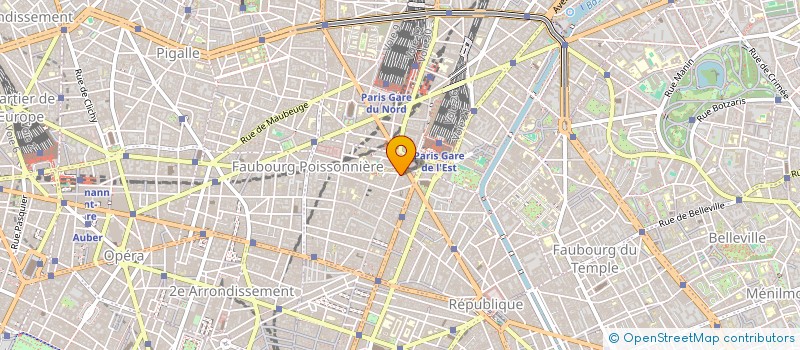 localisation de l'entreprise RESTAURANT DE LA POSTE  PARIS