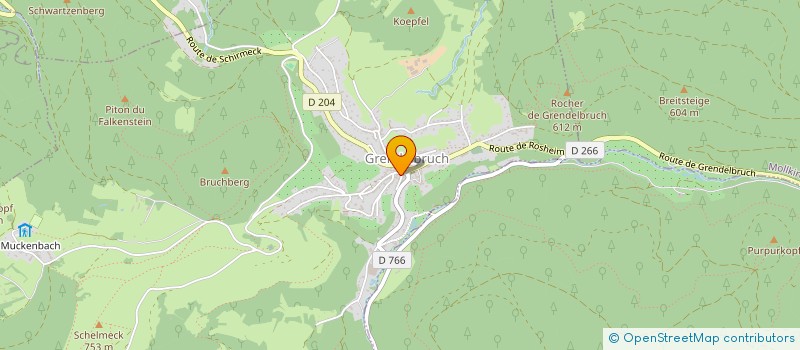 localisation de l'entreprise RESTAURANT DE LA POSTE  GRENDELBRUCH