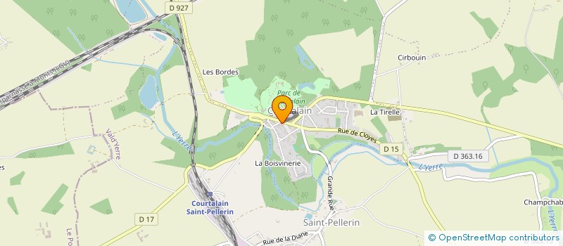 localisation de l'entreprise RESTAURANT DES 2 PLACES à VALD'YERRE