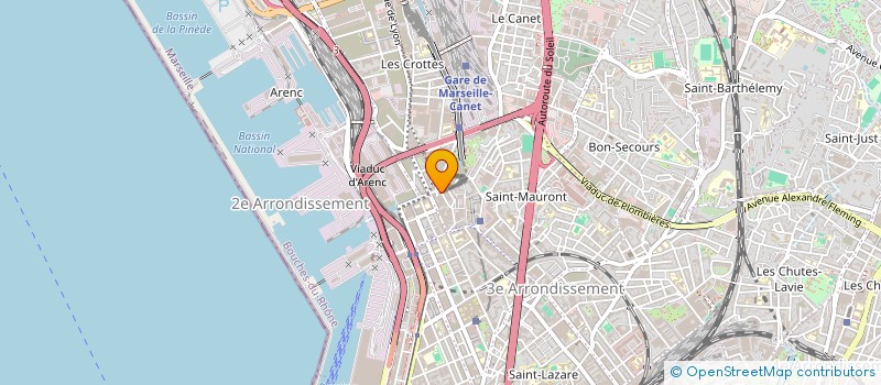 localisation de l'entreprise RESTAURANT DES ILES à MARSEILLE