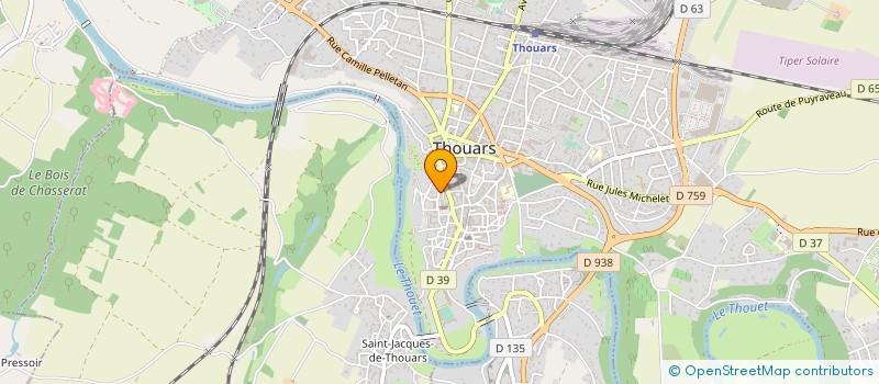 localisation de l'entreprise RESTAURANT DES IMPOTS à THOUARS