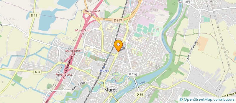 localisation de l'entreprise RESTAURANT DES IMPOTS DE MURET à MURET