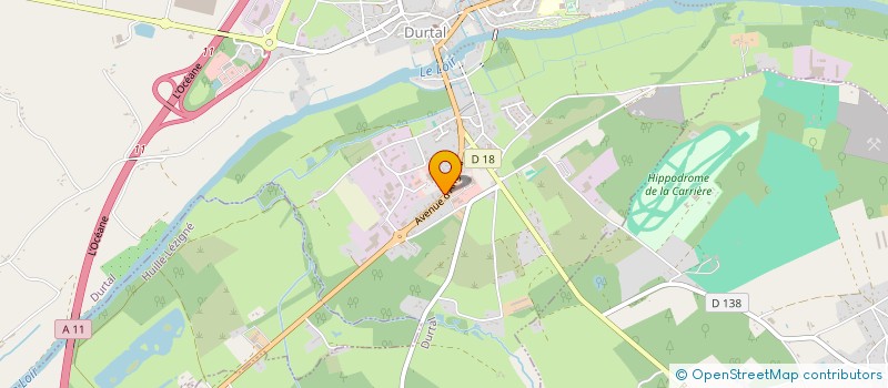 localisation de l'entreprise RESTAURANT DES PLANTES  DURTAL