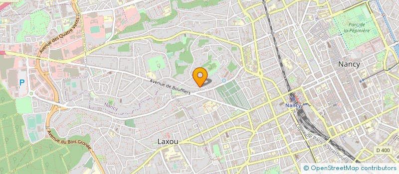 localisation de l'entreprise RESTAURANT DES PTT à NANCY