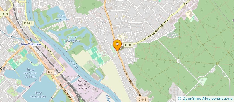 localisation de l'entreprise RESTAURANT DU BONHEUR à DRAVEIL