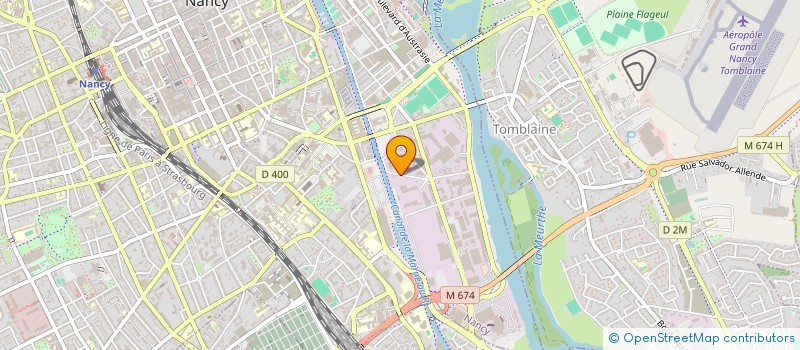 localisation de l'entreprise RESTAURANT DU CENTRE ROUTIER  NANCY