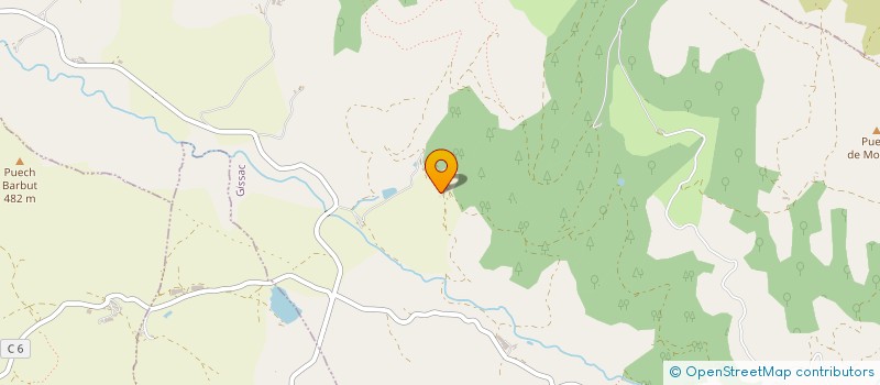 localisation de l'entreprise RESTAURANT DU CHATEAU  GISSAC