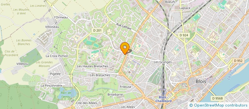 localisation de l'entreprise RESTAURANT DU COEUR à BLOIS