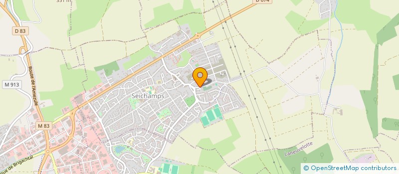 localisation de l'entreprise RESTAURANT DU GOLF D'ANJOU  SEICHAMPS