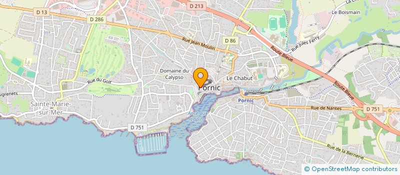 localisation de l'entreprise RESTAURANT DU MARCHE  PORNIC