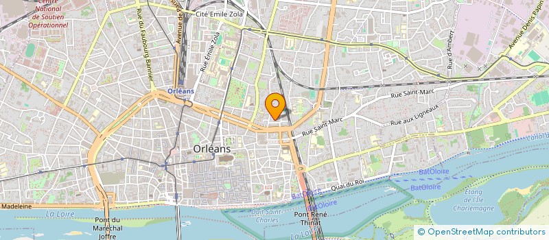 localisation de l'entreprise RESTAURANT DU PERSONNEL DE LA D R E F à ORLEANS