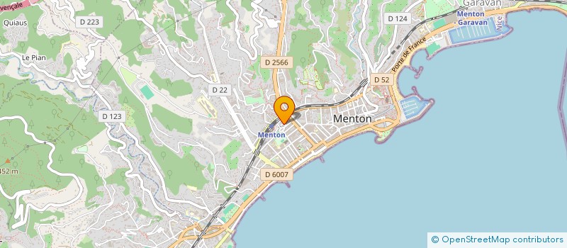 localisation de l'entreprise RESTAURANT DU TENNIS à MENTON