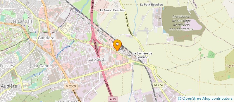 localisation de l'entreprise RESTAURANT DYNASTIE DRAGON  CLERMONT-FERRAND