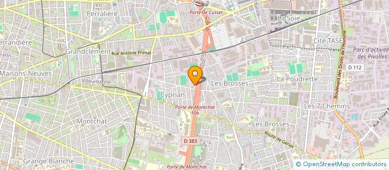 localisation de l'entreprise RESTAURANT EFE  VILLEURBANNE