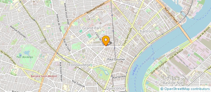 localisation de l'entreprise RESTAURANT FOISON  BORDEAUX