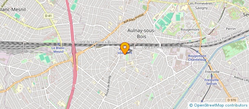localisation de l'entreprise RESTAURANT GRILL DU PARC à AULNAY-SOUS-BOIS