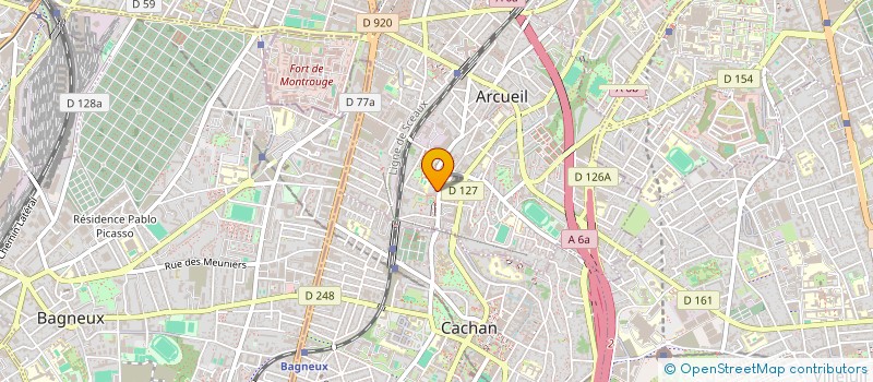 localisation de l'entreprise RESTAURANT HA & VAN BROTHER  ARCUEIL